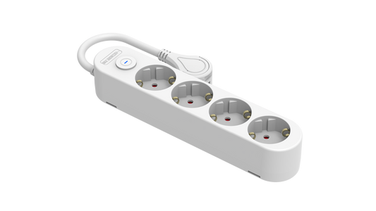 V.E.M. 4-Way Multiple Socket – Durable & Safe Power Extension