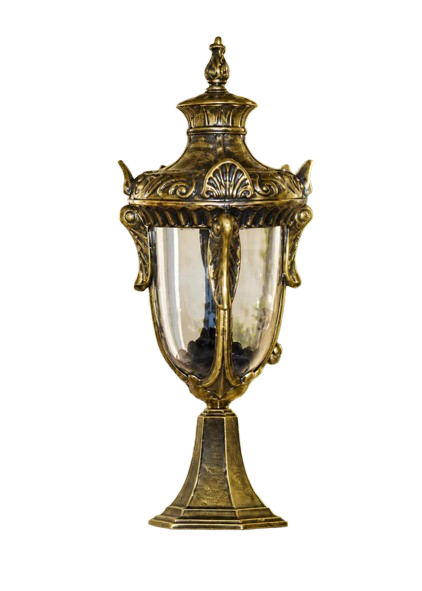 Aura Outdoor Fence Lamp AUR-ODL-9133F-AB Aura Lighting