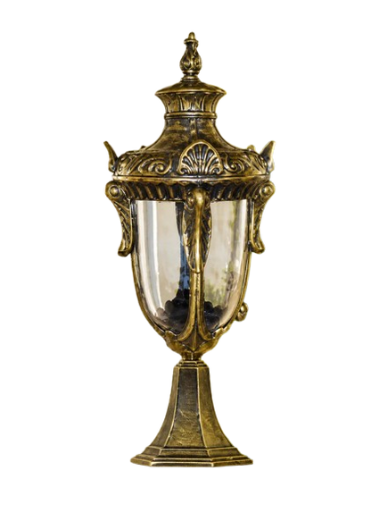 Aura Outdoor Fence Lamp AUR-ODL-9133F-AB Aura Lighting