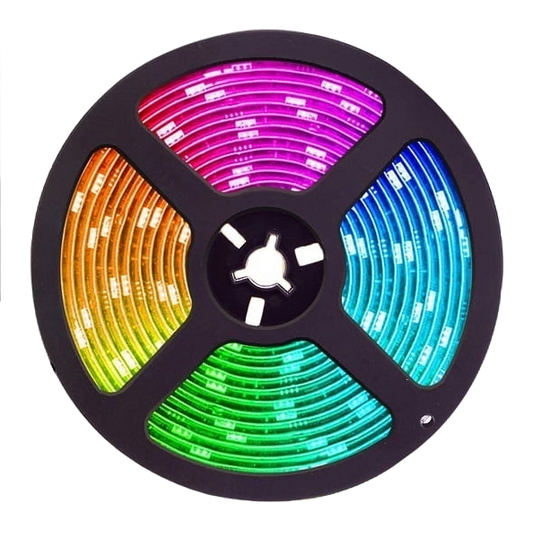 Aura LED Strip 24V RGBCW 18W 60L 12MM (10M/Roll, Dimmable, Dynamic Effects)