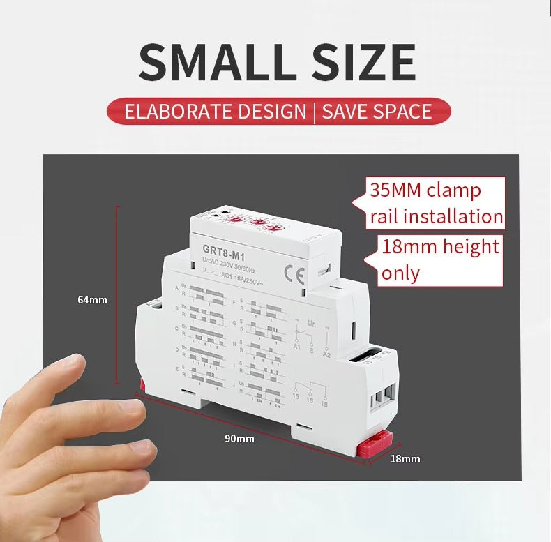 GEYA GRT8-M1 Multifunction Time Relay