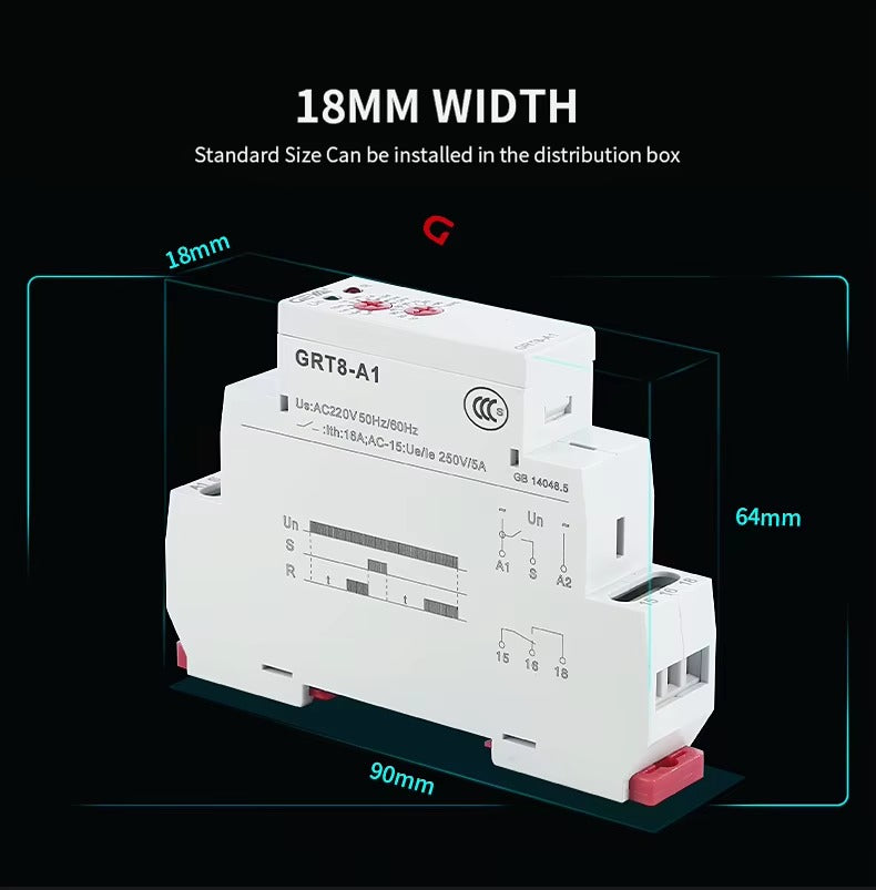 GEYA GRT8-A1 Single Function Time Relay