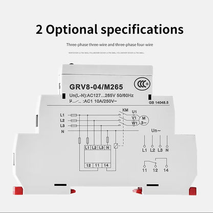 GEYA GRV8-04 3 Phase Voltage Relay M460