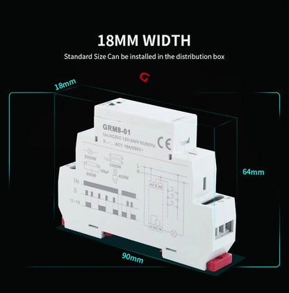 GEYA GRM8-01 Memory & Latching Relay