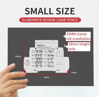 GEYA GRT8-X1 Multifunctional Digital Display Time Relay