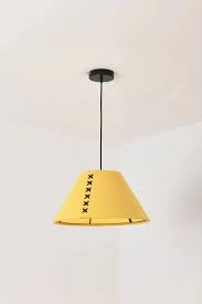 AUR-MD1750-D530-YW BuzziShade Yellow Pendant Light