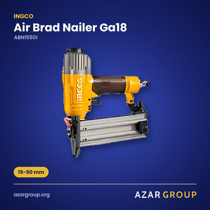 INGCO ABN15501 Air Brad Nailer Ga18 – 15-50 mm