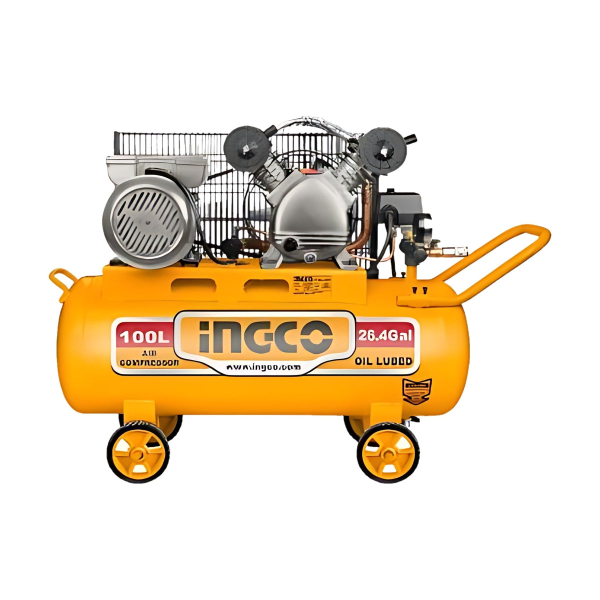 INGCO AC1301008 Belt Drive Air Compressor 100L
