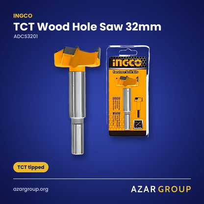 INGCO ADCS3201 TCT Wood Hole Saw 32mm – TCT tipped