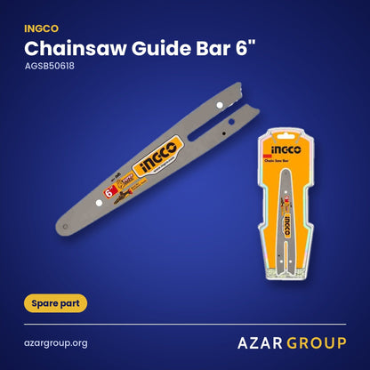 INGCO AGSB50618 Chainsaw Guide Bar 6" – Spare part