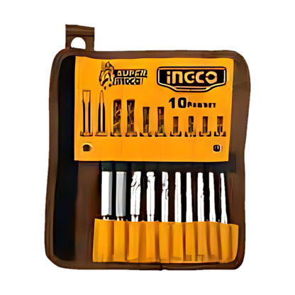 INGCO AKD2101 SDS-Plus Drill Bit & Chisel Set