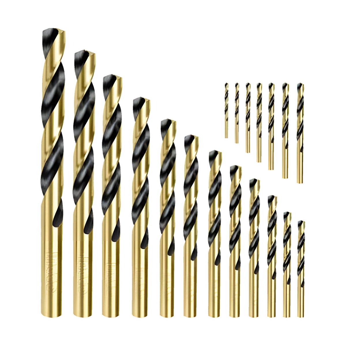 INGCO AKDB9190 HSS Drill Bit Set