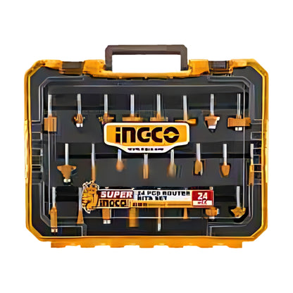 INGCO AKRT24082 Router Bit Set 24 pcs