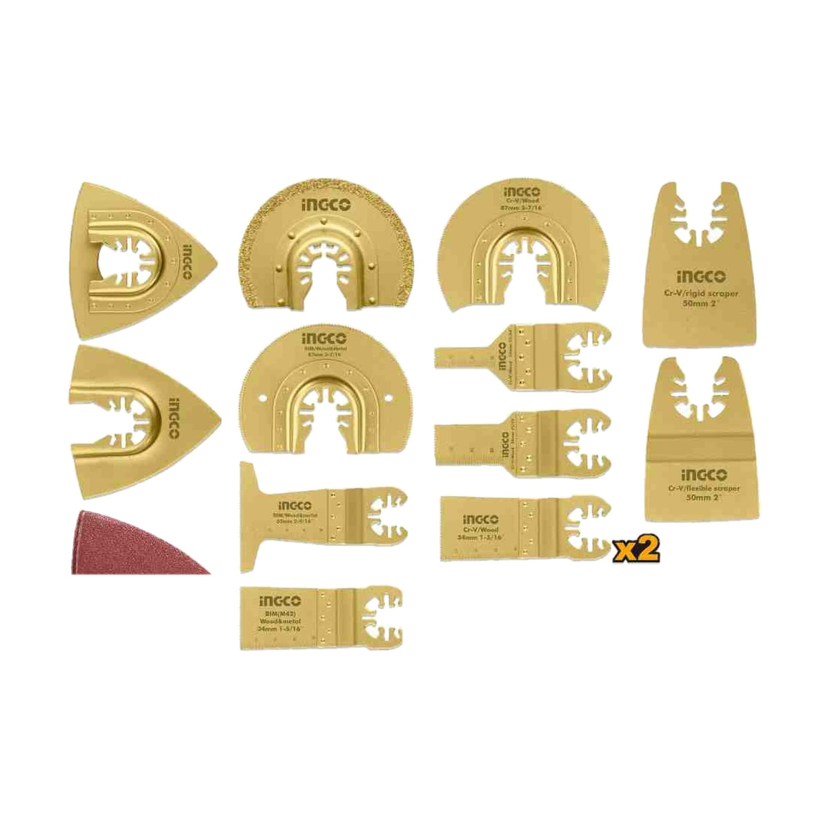 INGCO AKTMT2301 Multi-Tool Accessory Set