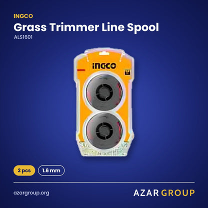 INGCO ALS1601 Grass Trimmer Line Spool – 2 pcs, 1.6 mm