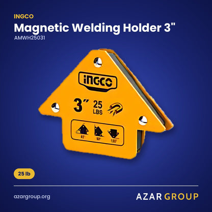 INGCO AMWH25031 Magnetic Welding Holder 3" – 25 lb