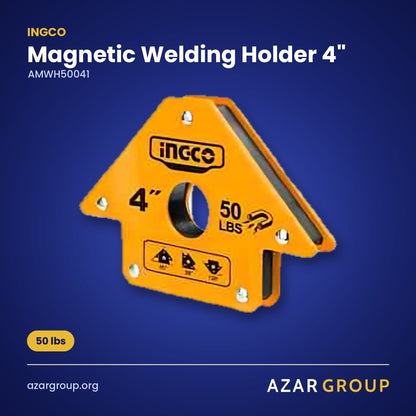 INGCO AMWH50041 Magnetic Welding Holder 4" – 50 lbs