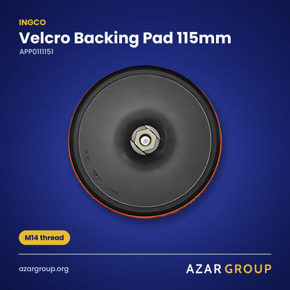 INGCO APP0111151 Velcro Backing Pad 115mm – M14 thread