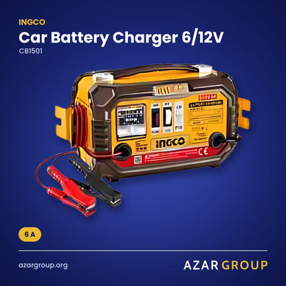 INGCO CB1501 Car Battery Charger 6/12V – 6 A