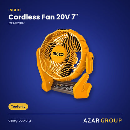 INGCO CFALI2007 Cordless Fan 20V 7" – Tool only