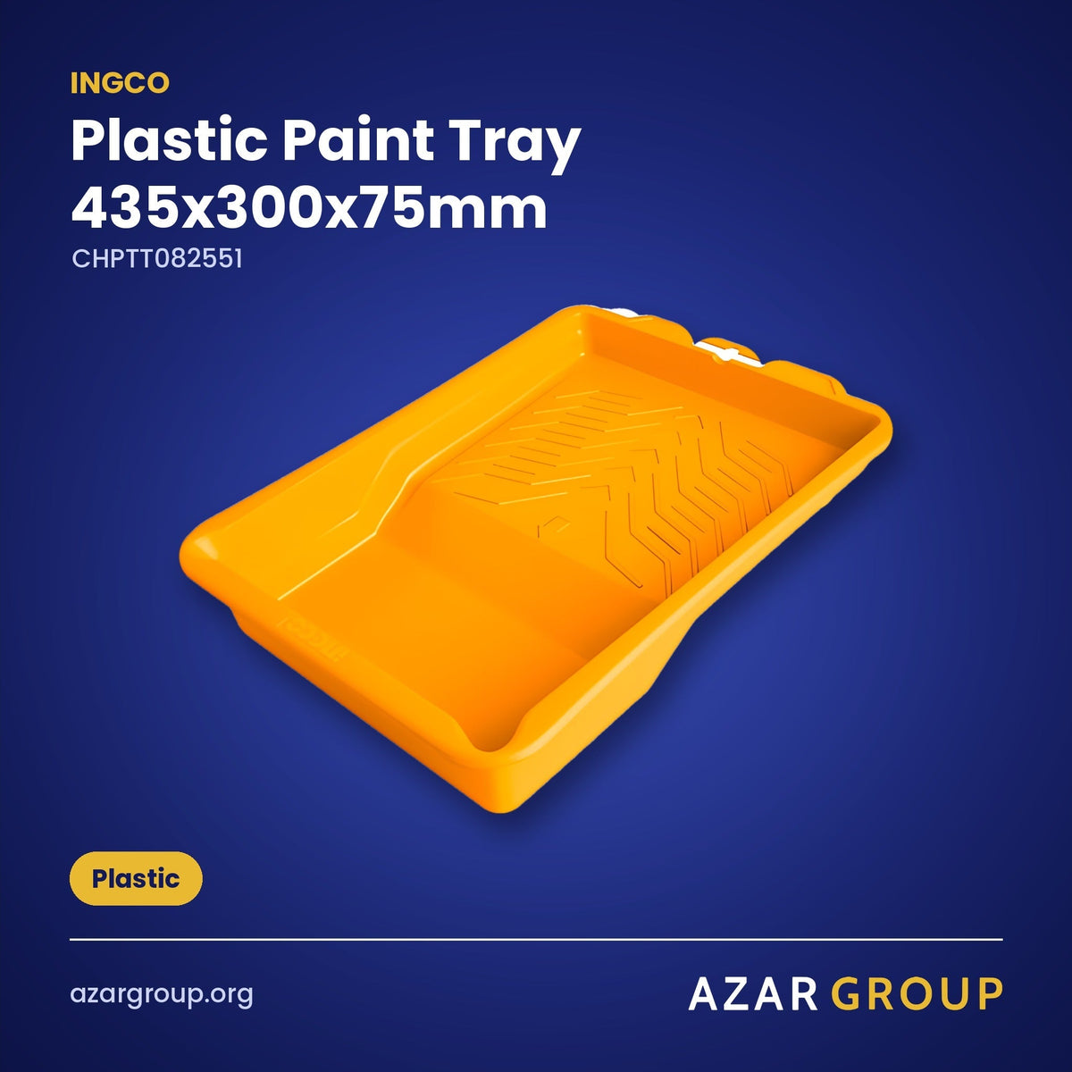 INGCO CHPTT082551 Plastic Paint Tray 435x300x75mm – Plastic