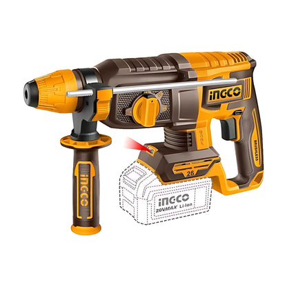 INGCO CRHLI20268 Cordless Rotary Hammer 20V