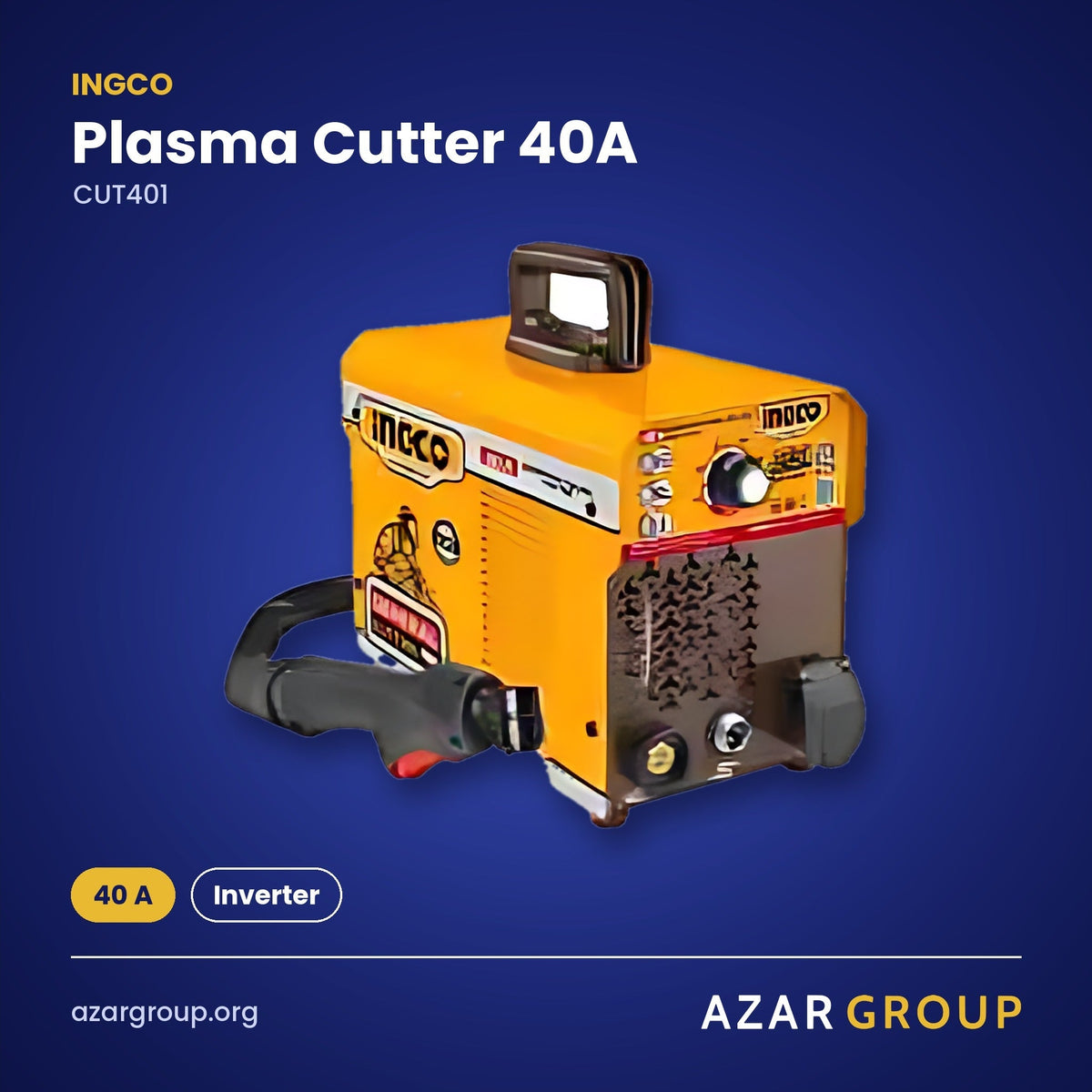 INGCO CUT401 Plasma Cutter 40A – 40 A, Inverter