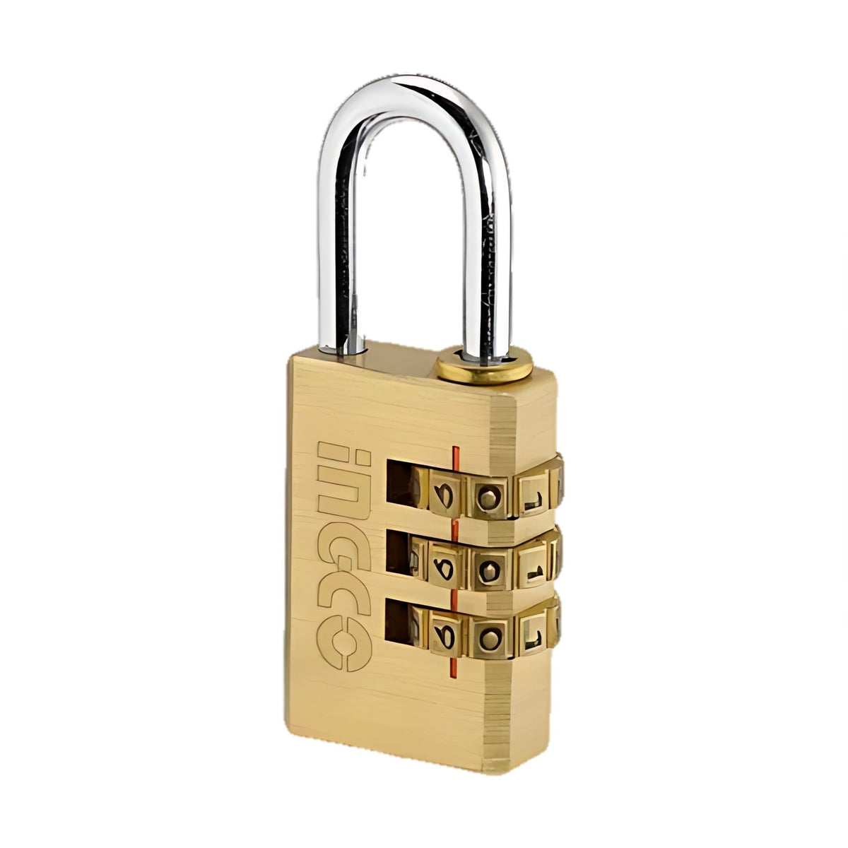 INGCO DBCK0203 Brass Combination Padlock 20mm