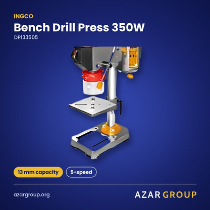 INGCO DP133505 Bench Drill Press 350W – 13 mm capacity, 5-speed