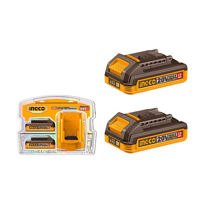 INGCO FBCPK2212 Battery + Charger Kit 20V