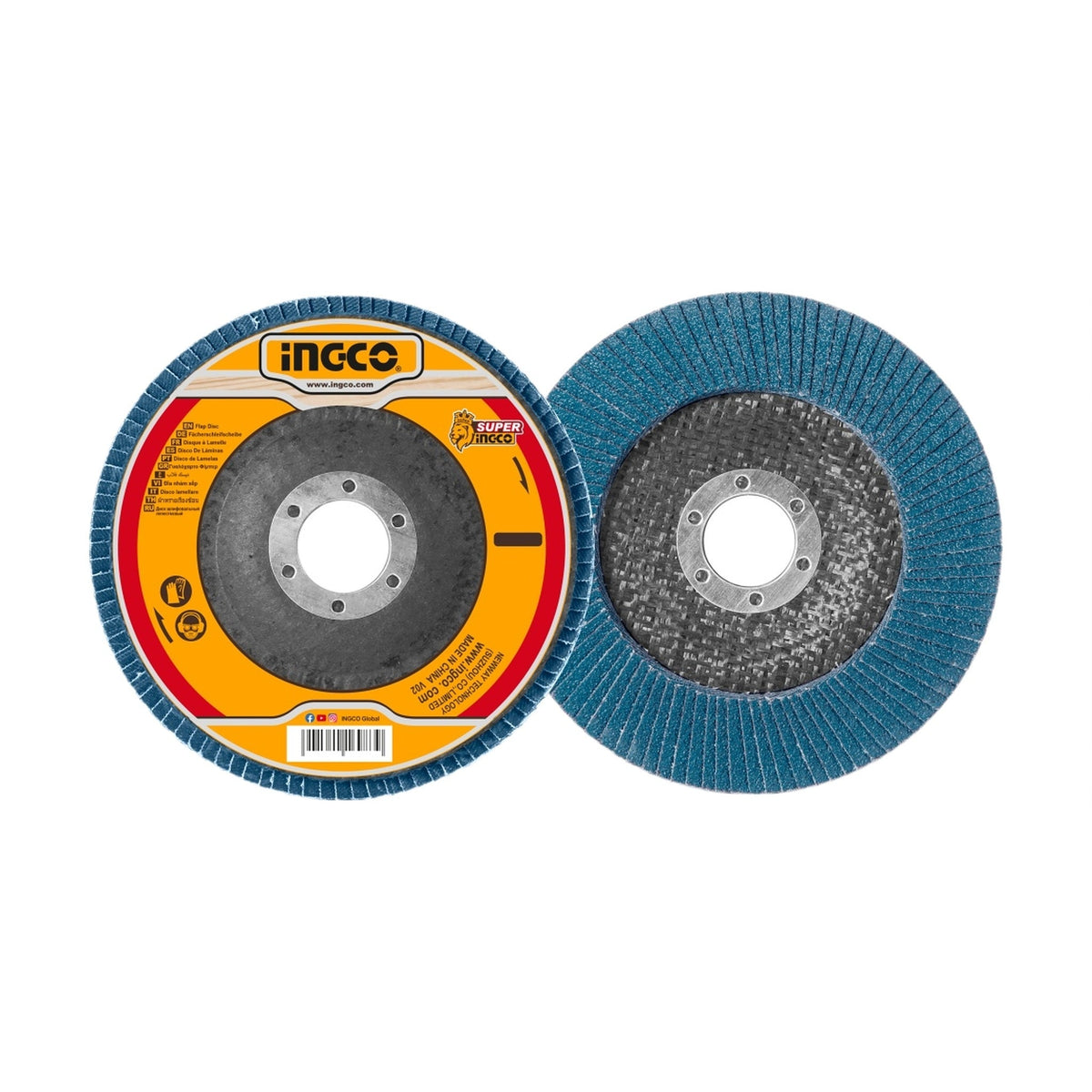 INGCO FDZ1153 Zirconia Flap Disc 115 mm