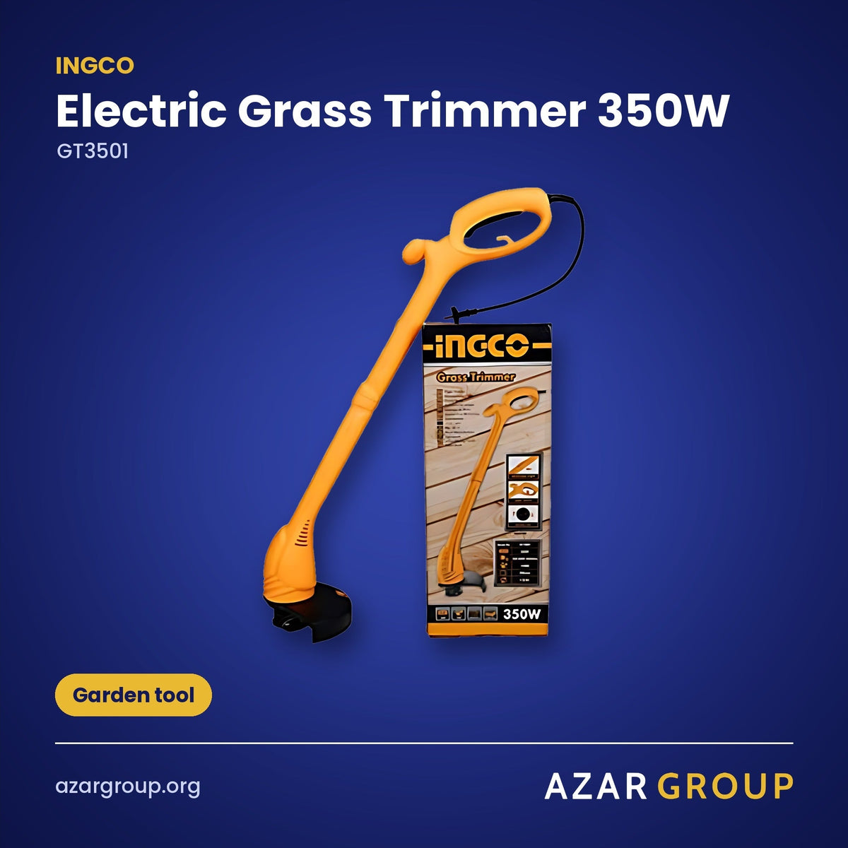 INGCO GT3501 Electric Grass Trimmer 350W – Garden tool