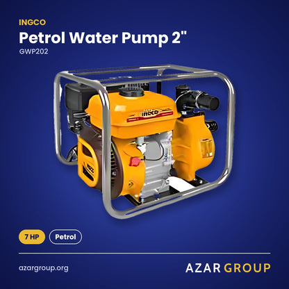 INGCO GWP202 Petrol Water Pump 2" – 7 HP, Petrol