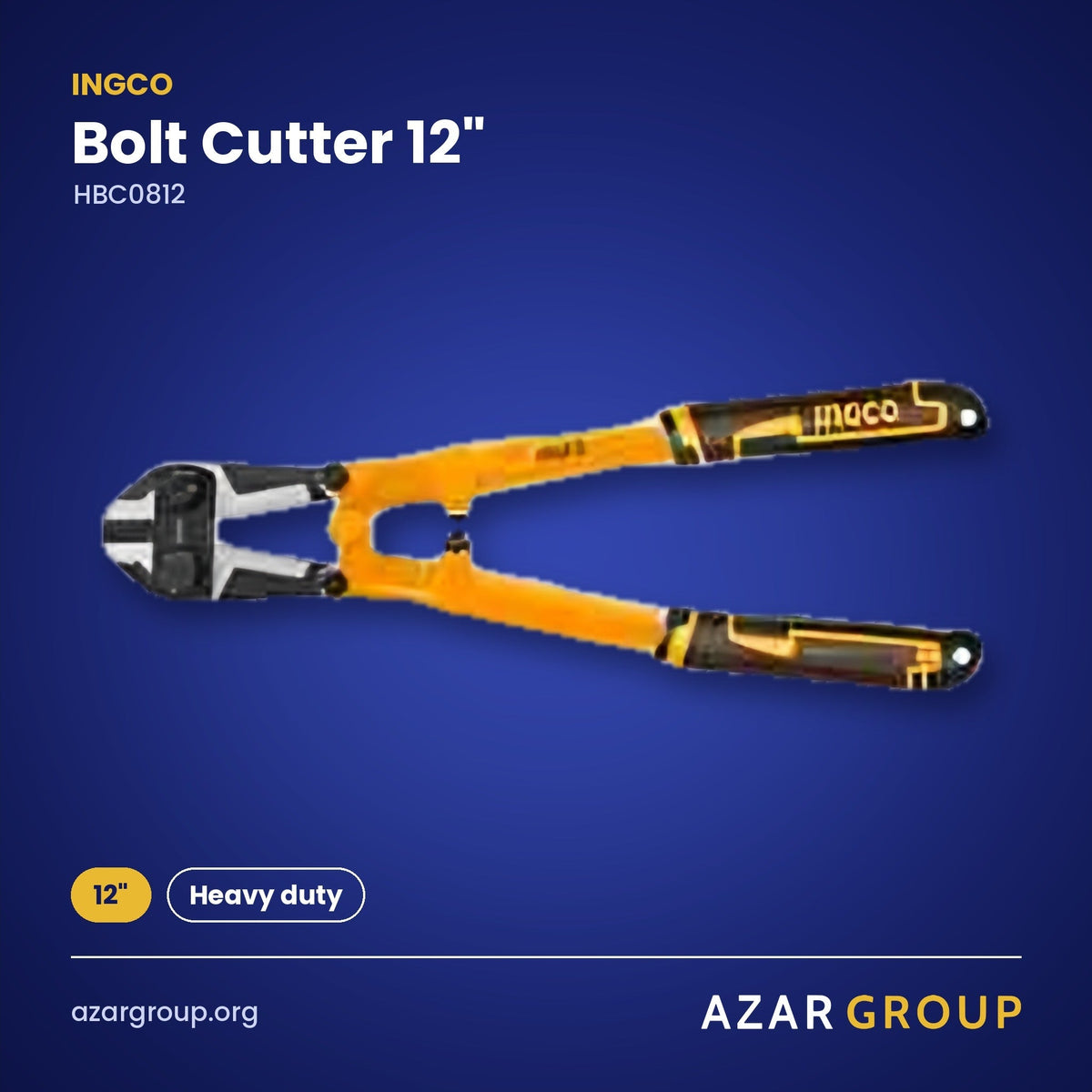 INGCO HBC0812 Bolt Cutter 12" – 12", Heavy duty