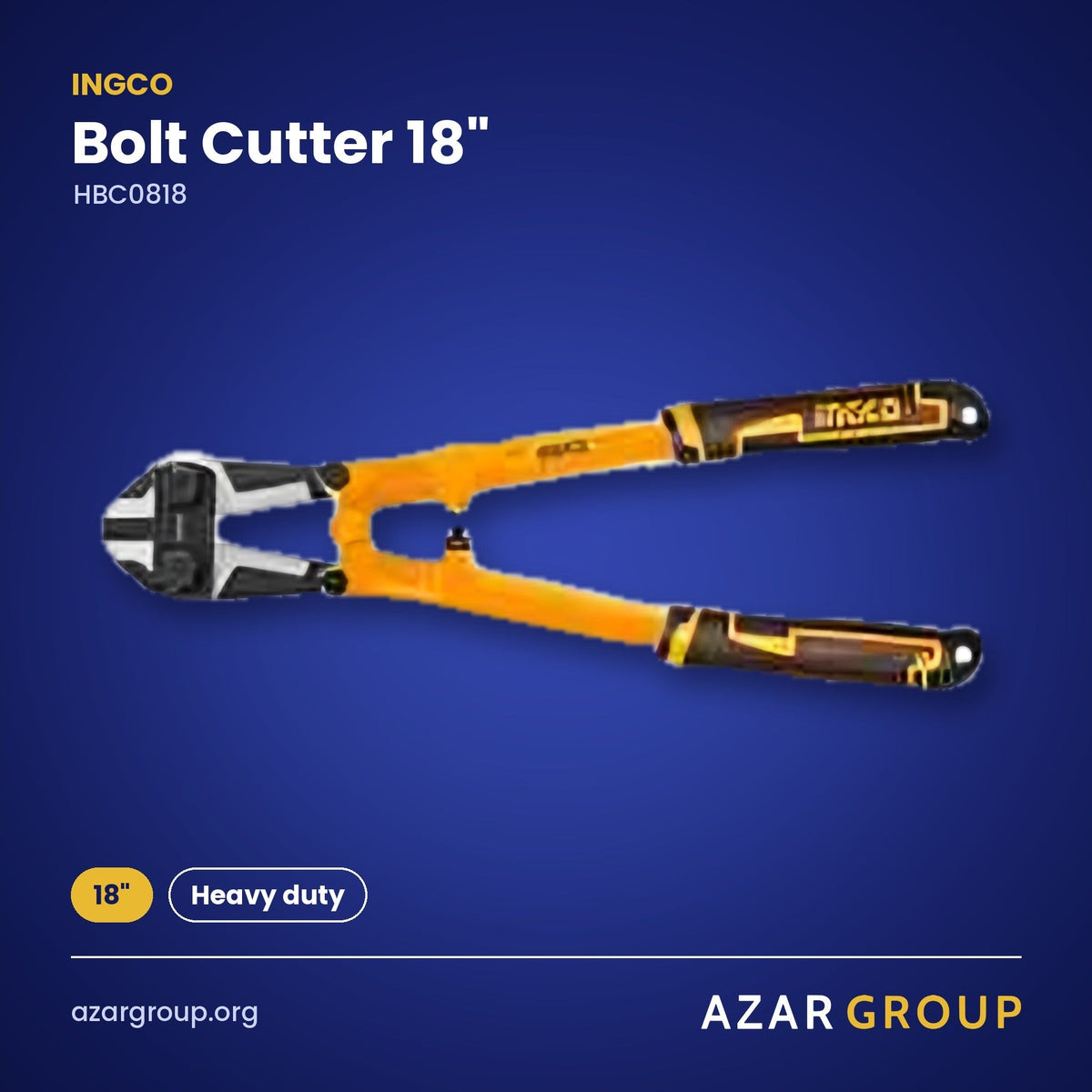 INGCO HBC0818 Bolt Cutter 18" – 18", Heavy duty