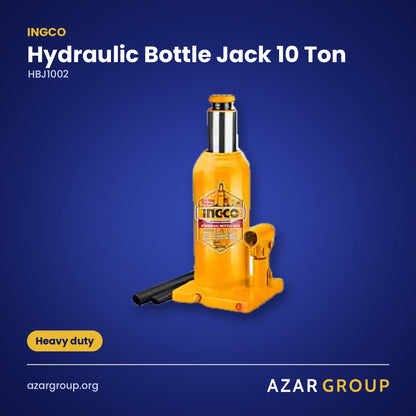 INGCO HBJ1002 Hydraulic Bottle Jack 10 Ton – Heavy duty
