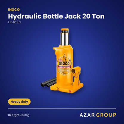 INGCO HBJ2002 Hydraulic Bottle Jack 20 Ton – Heavy duty