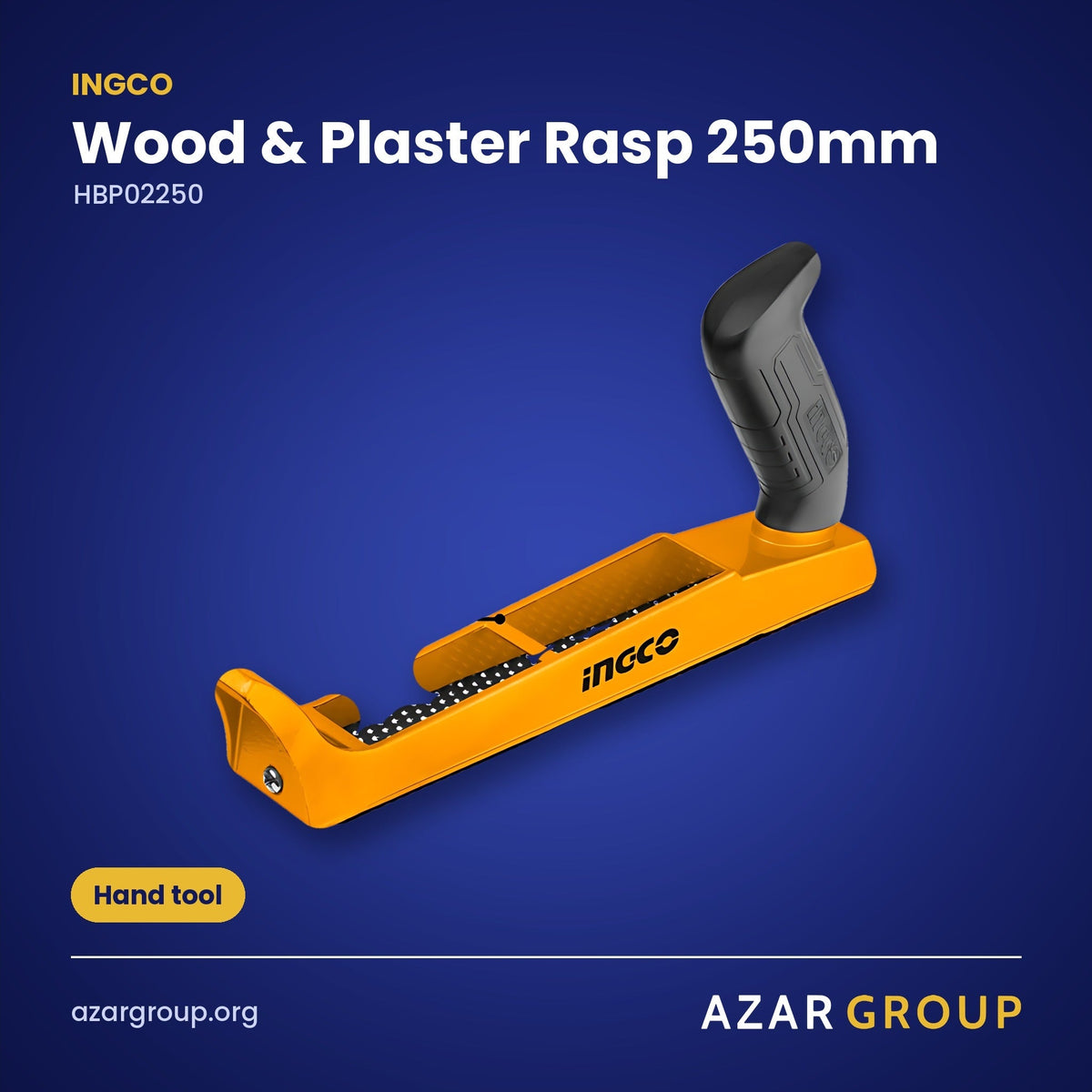 INGCO HBP02250 Wood & Plaster Rasp 250mm – Hand tool