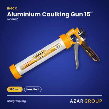 INGCO HCG0115 Aluminium Caulking Gun 15" – 380 mm, Hand tool