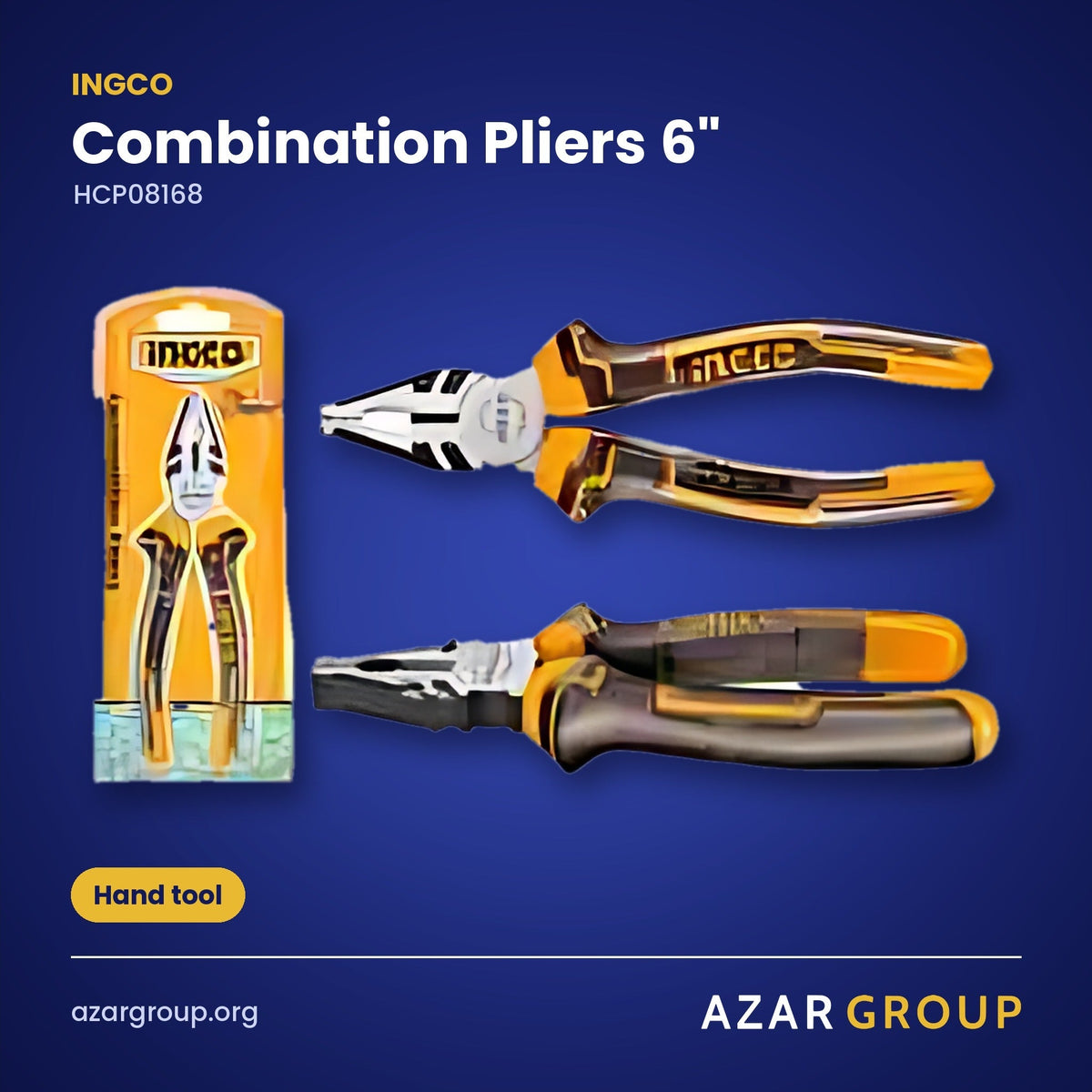 INGCO HCP08168 Combination Pliers 6" – Hand tool