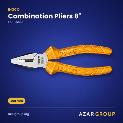 INGCO HCP12200 Combination Pliers 8" – 200 mm
