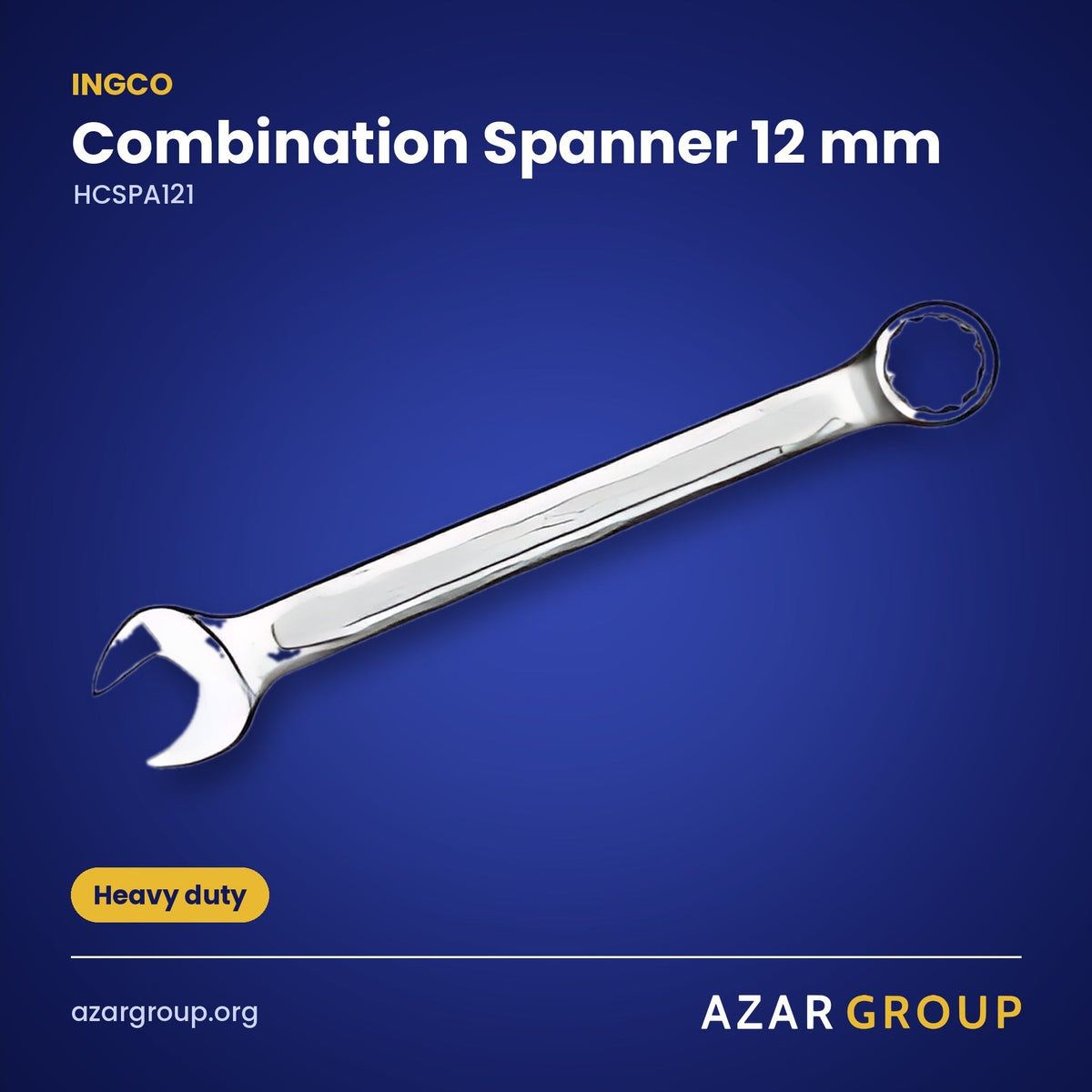 INGCO HCSPA121 Combination Spanner 12 mm – Heavy duty