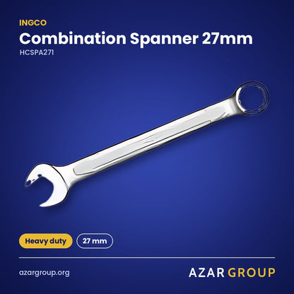 INGCO HCSPA271 Combination Spanner 27mm – Heavy duty, 27 mm