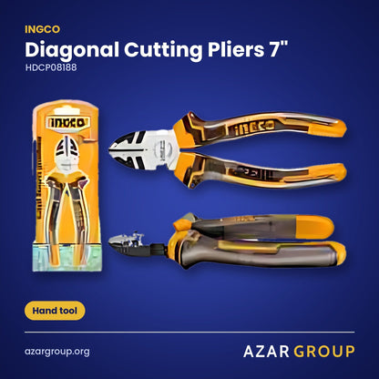 INGCO HDCP08188 Diagonal Cutting Pliers 7" – Hand tool