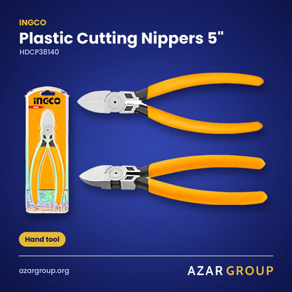 INGCO HDCP38140 Plastic Cutting Nippers 5" – Hand tool