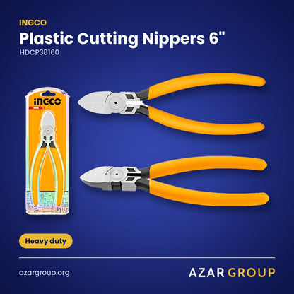 INGCO HDCP38160 Plastic Cutting Nippers 6" – Heavy duty