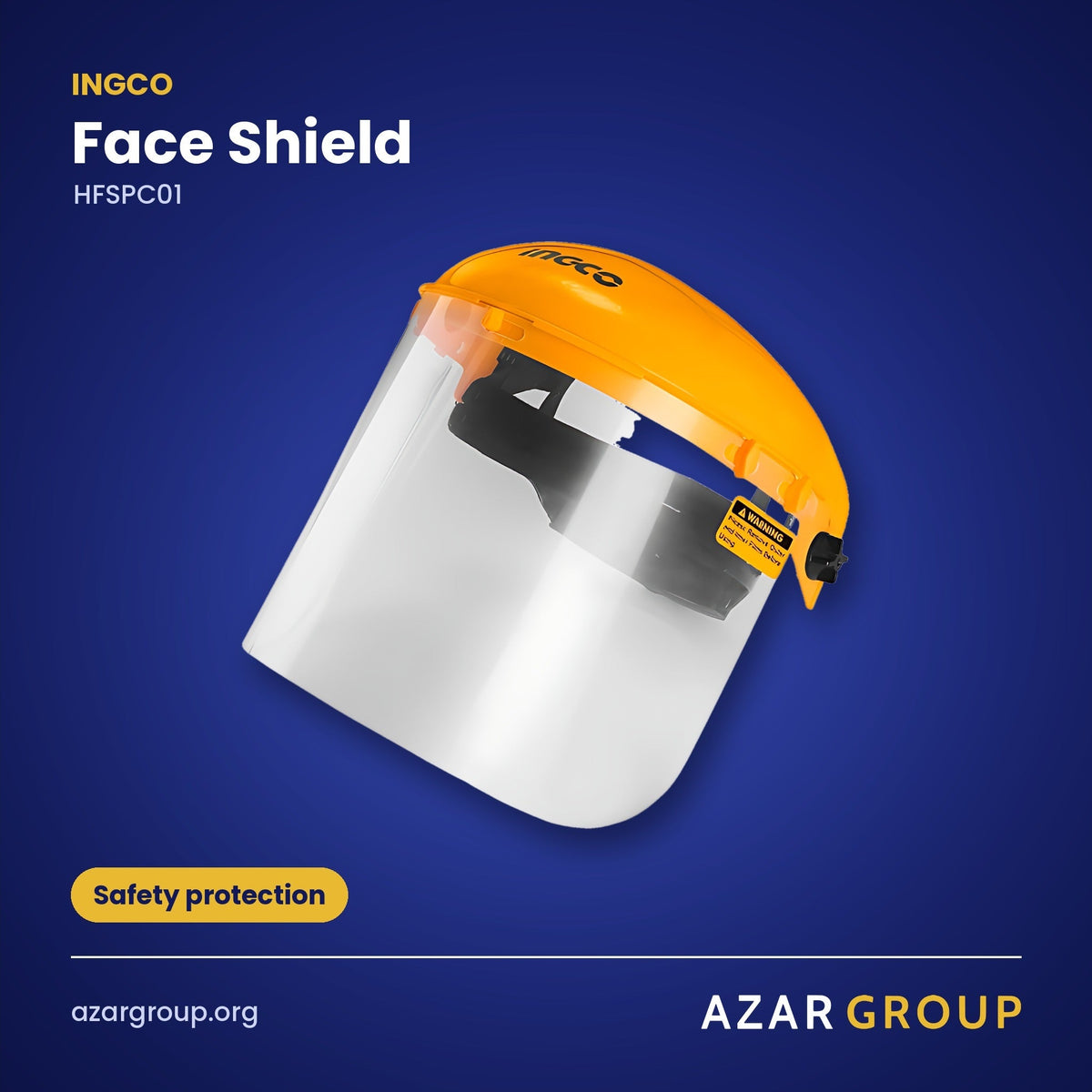 INGCO HFSPC01 Face Shield – Safety protection