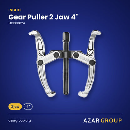 INGCO HGP08024 Gear Puller 2 Jaw 4" – 2 jaw, 4"