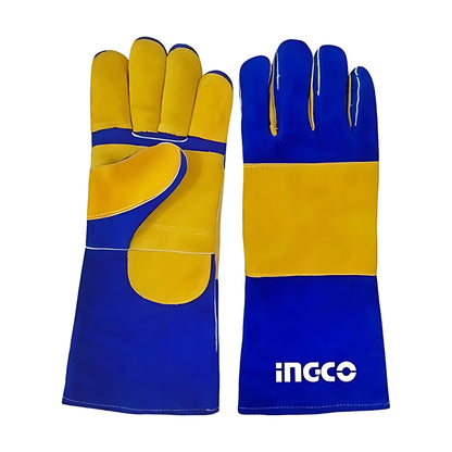 INGCO HGVW04 Leather Welding Gloves 16"