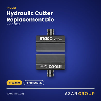 INGCO HHSC0122B Hydraulic Cutter Replacement Die – 4-22 mm, For HHSC0122